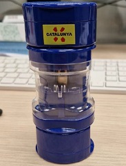 Adaptador endolls blau