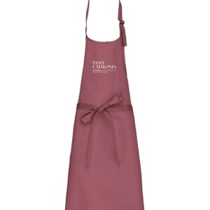 Davantals granat amb marcatge Tasty Catalonia