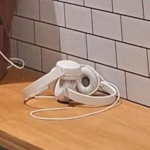 Auriculars binaurals experiència estació Gaudí