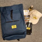 Pack motxilla, gorra i ampolla plegable Reserva